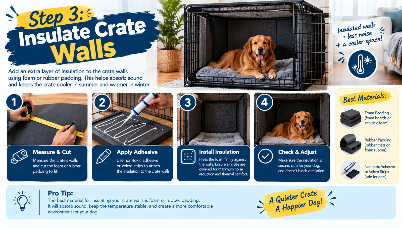 soundproof dog crate out of pallets