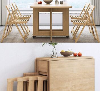 fold away table and chairs for small spaces bm