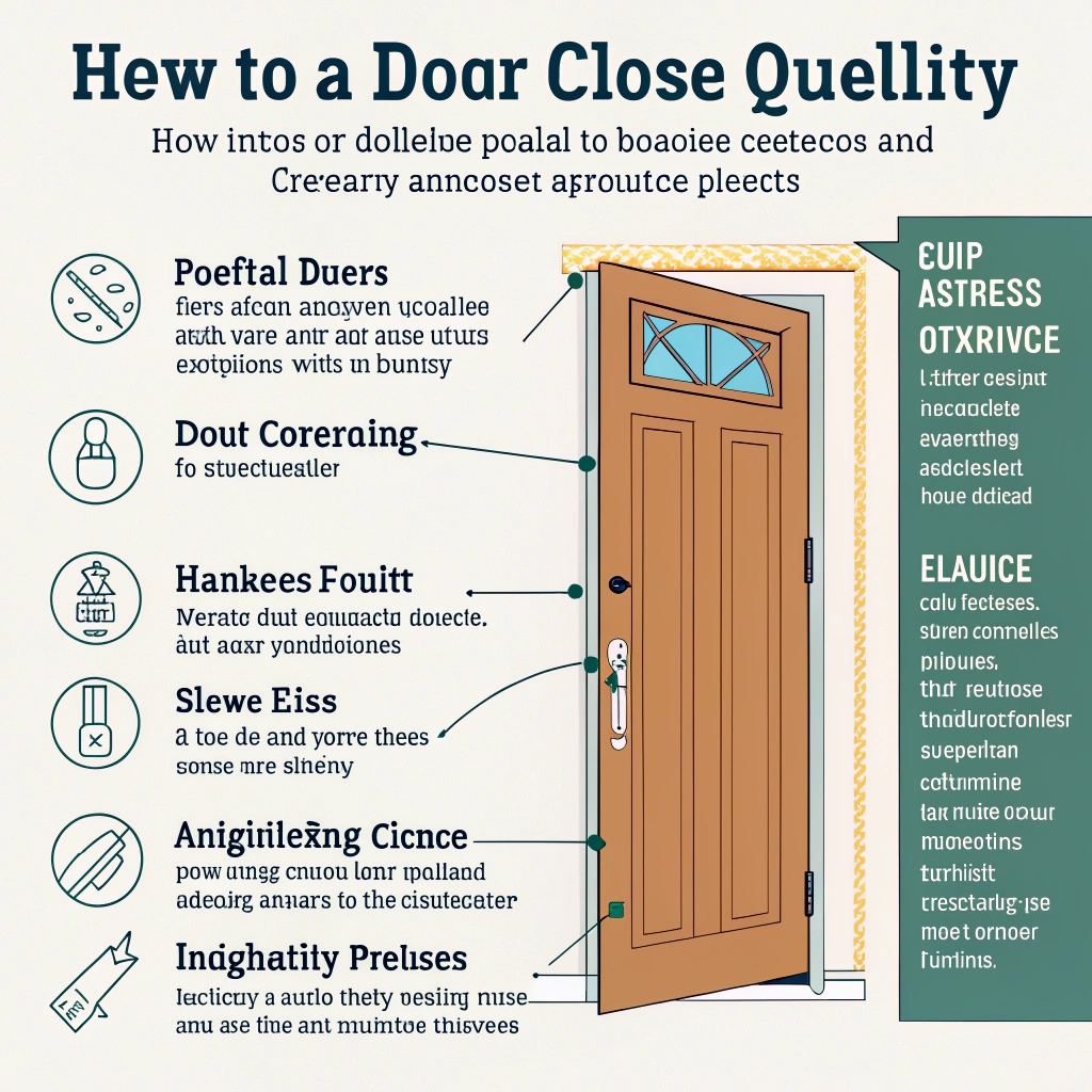 How to make doors close quieter