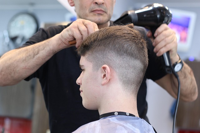 men or barber hair dryer