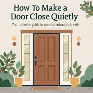 How to Make a Door Close Quietly - Sound Proof HubSound Proof Hub