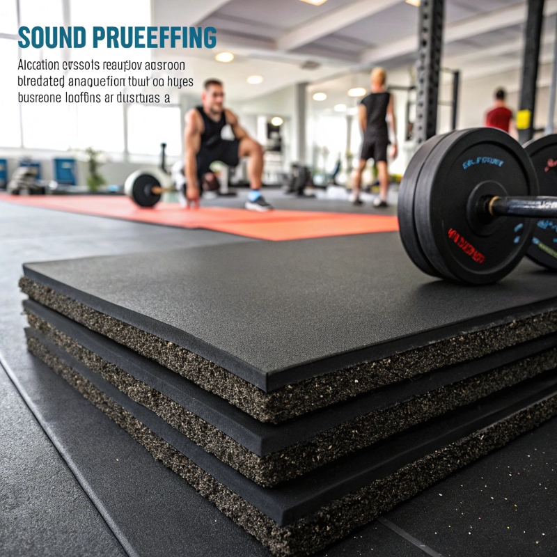 commercial gym mats for soundproofing