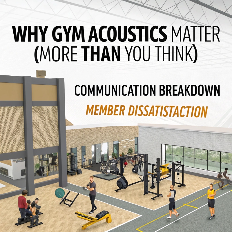 gym acoustic panels for better health
