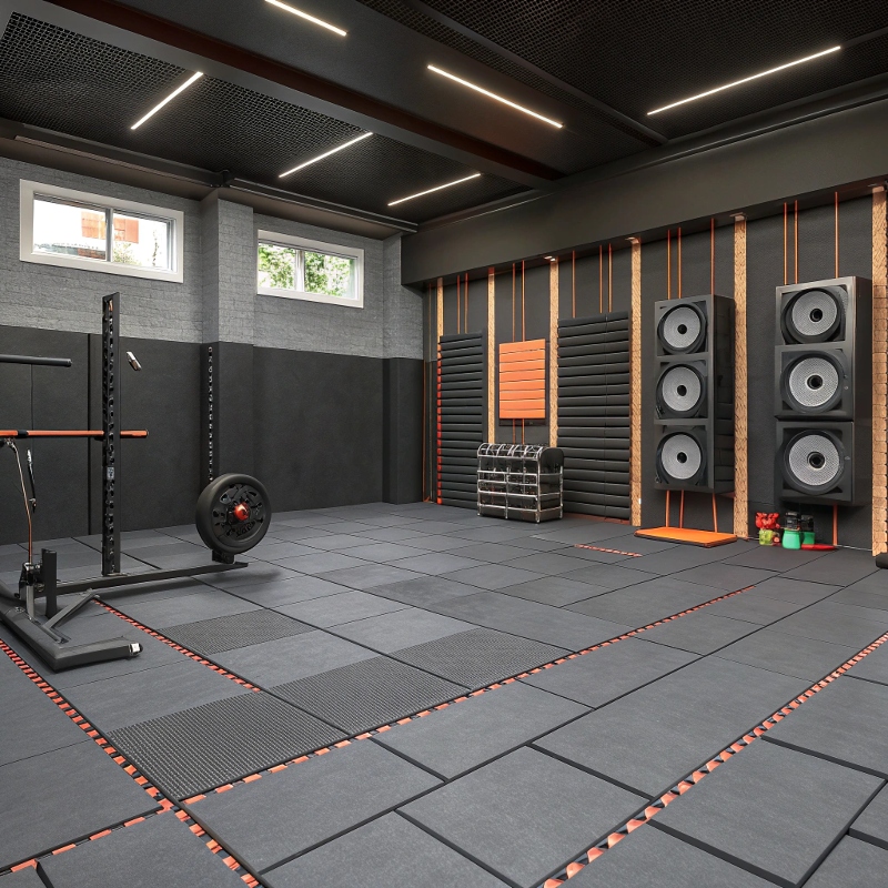 how to soundproof garage gym