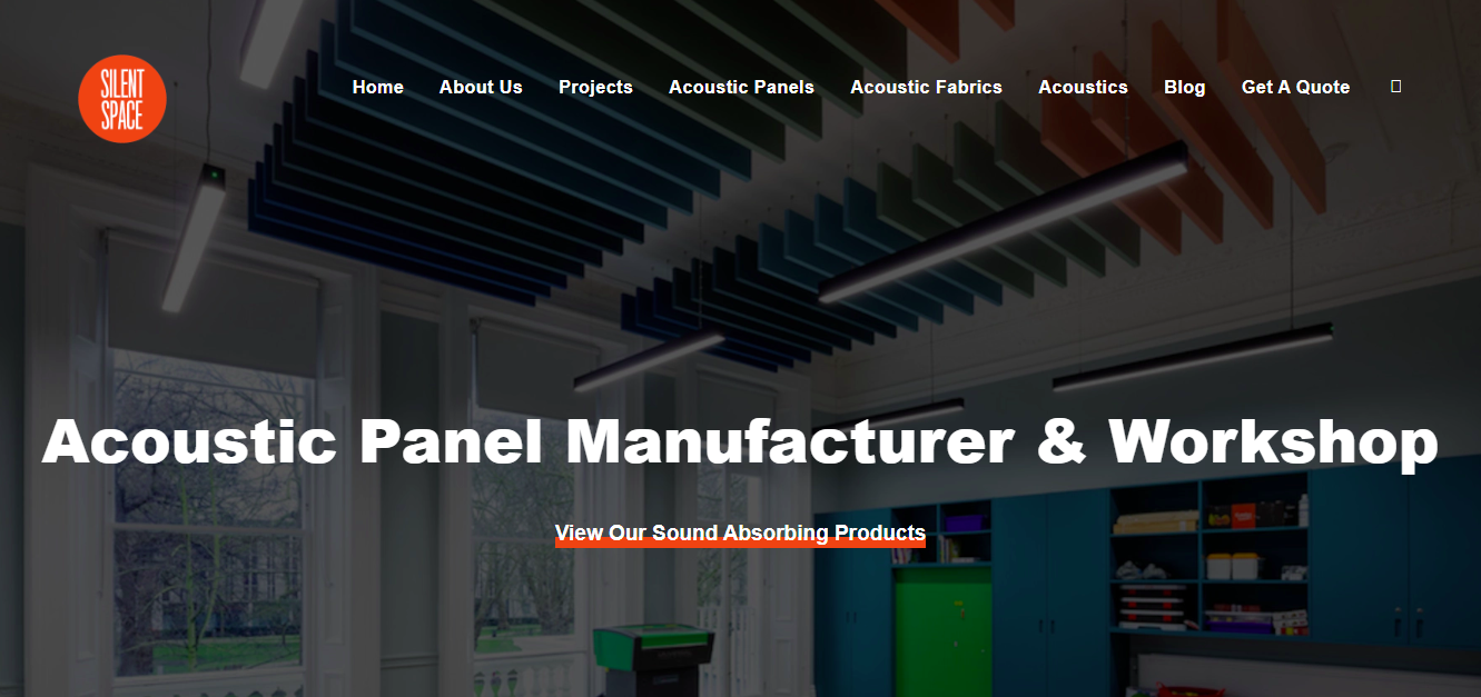 buy acoustic panels from silent space