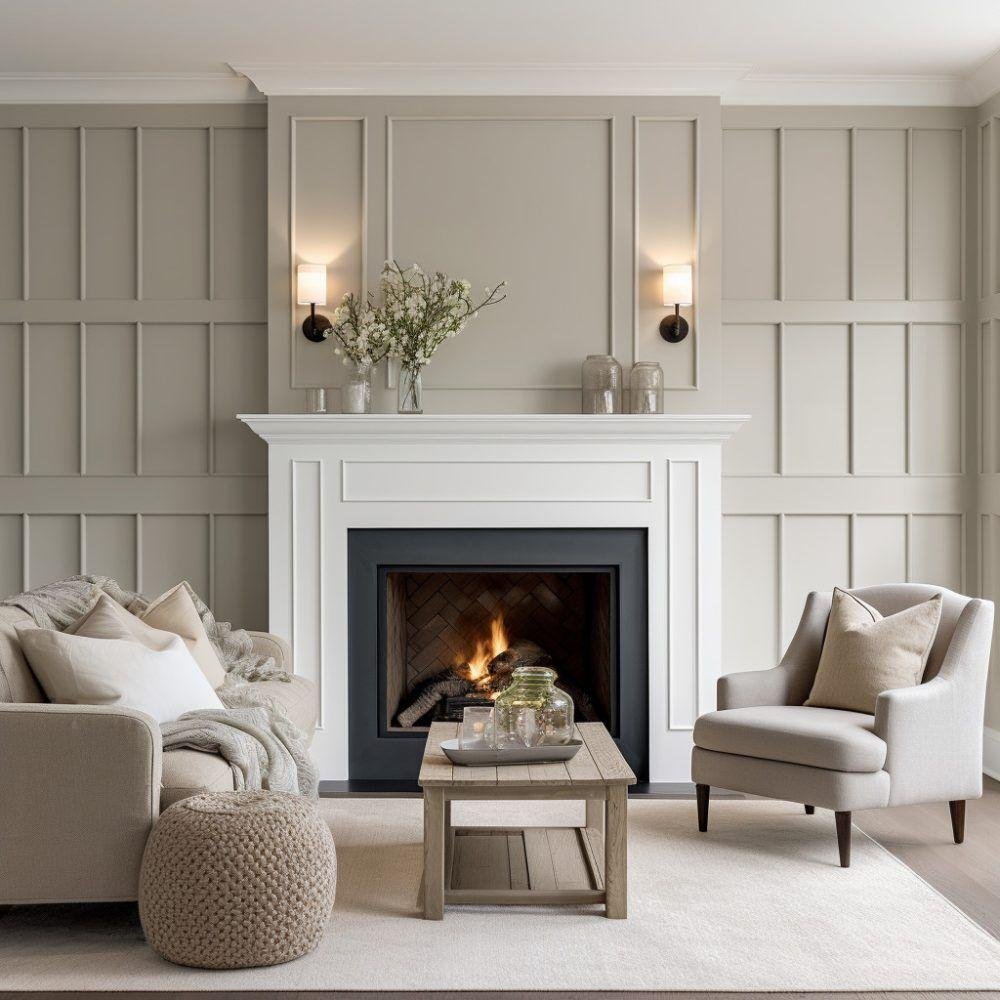 living room decor fireplace ide and acent wall in living room