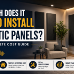 How much does acoustic panel installation cost?