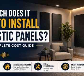 How much does acoustic panel installation cost?
