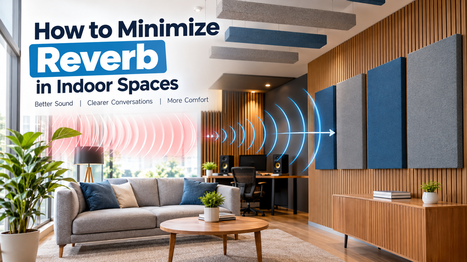 Managing reverb is essential for creating functional and comfortable spaces.