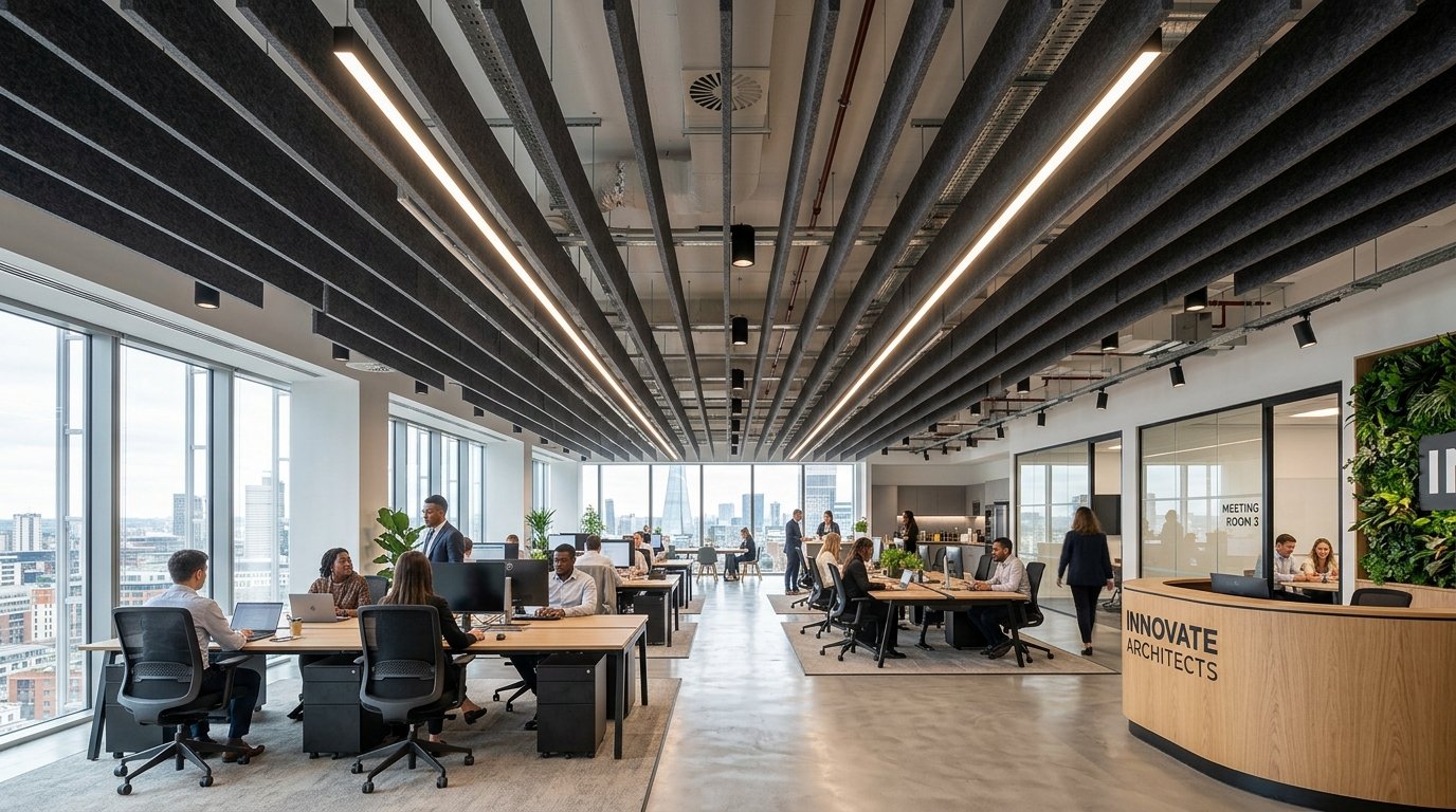 acoustic baffle suspended ceiling systems
