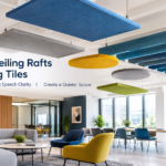 acoustic ceiling rafts uk for noise control