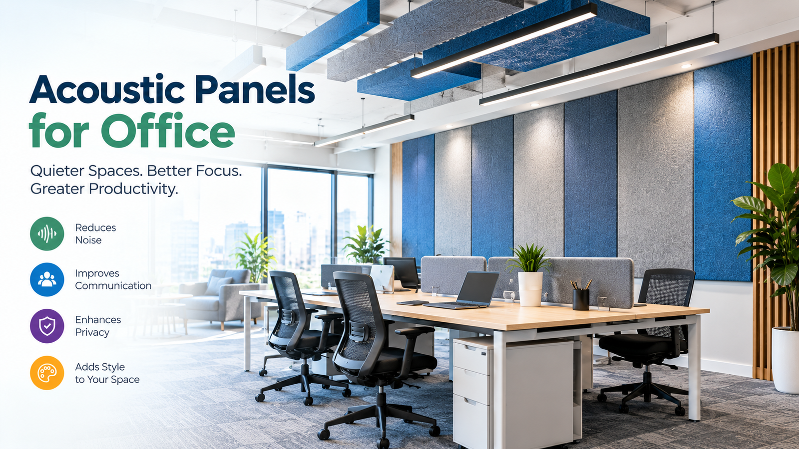 acoustic panels for office noise reduction