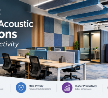 office acoustic solutions for employee productivity
